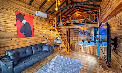 Jakuzili 3 kişilik Bungalov